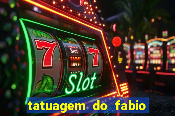 tatuagem do fabio goleiro do cruzeiro